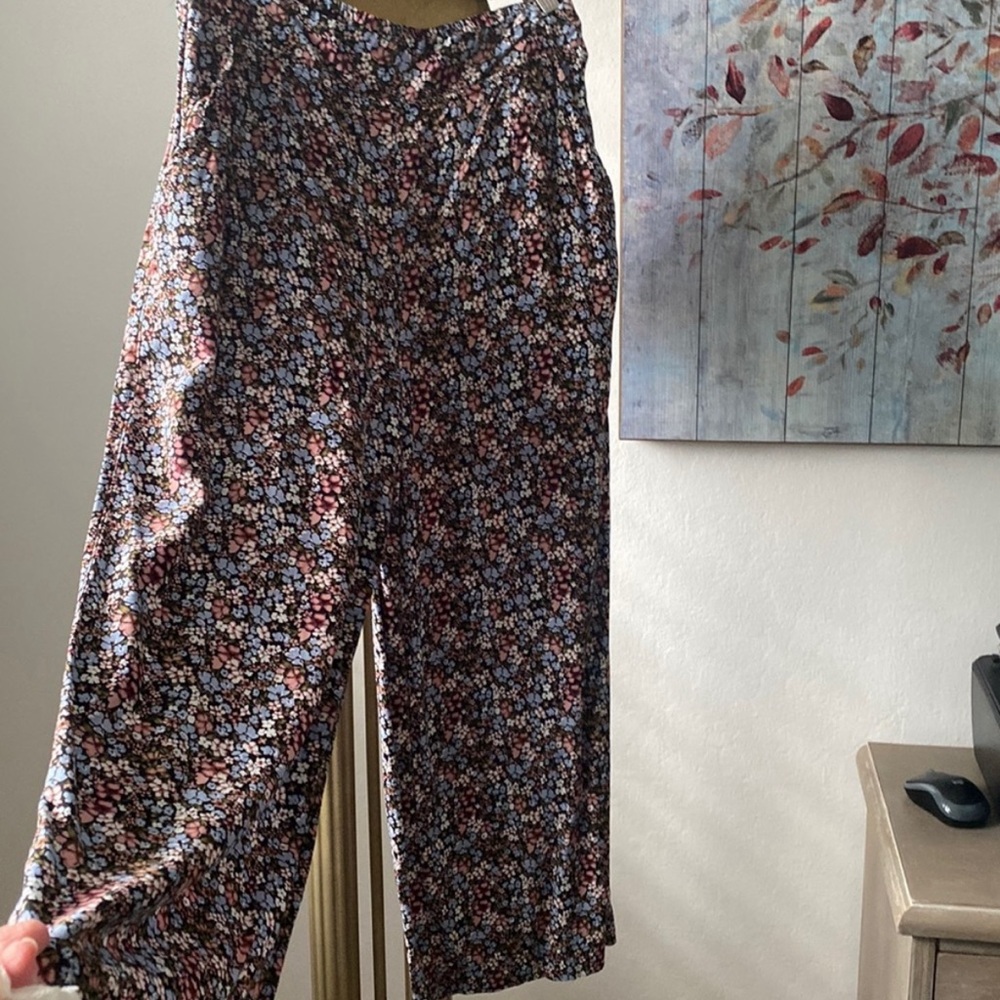 BYTAVI Wide Leg Pants